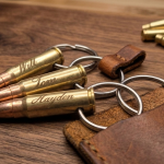 Custom Engraved 7.62 Bullet Keyring (Inert)