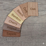 Custom Engraved NFC Wooden Card (NTAG216)