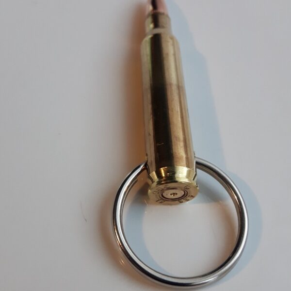 Custom Engraved 5.56 Bullet Keyring (Inert)