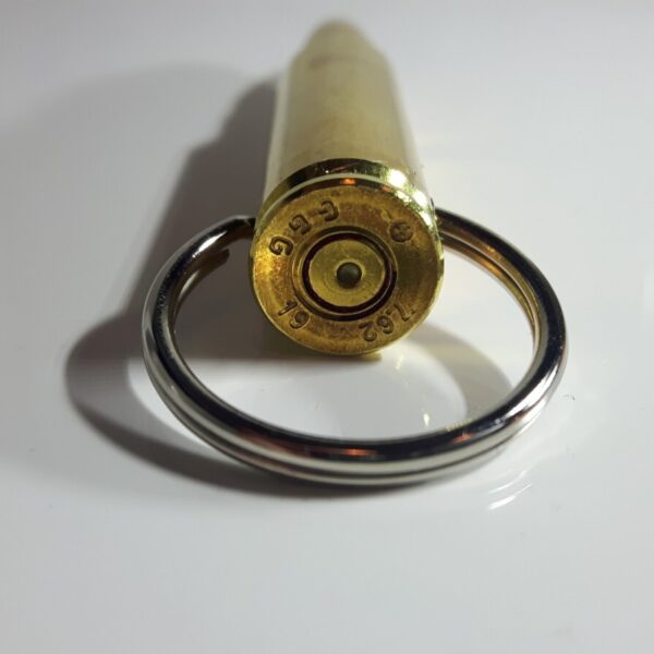 Custom Engraved 7.62 Bullet Keyring (Inert)