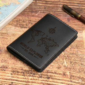 Personalised Crazy Horse Leather Passport Cover - Image 2