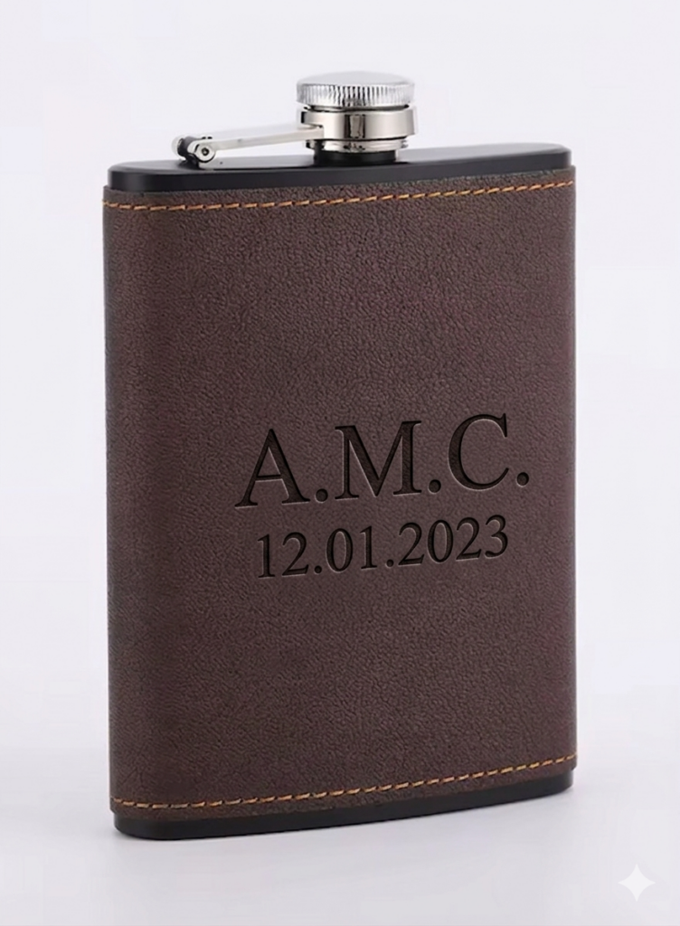 PU Leather Hip Flask