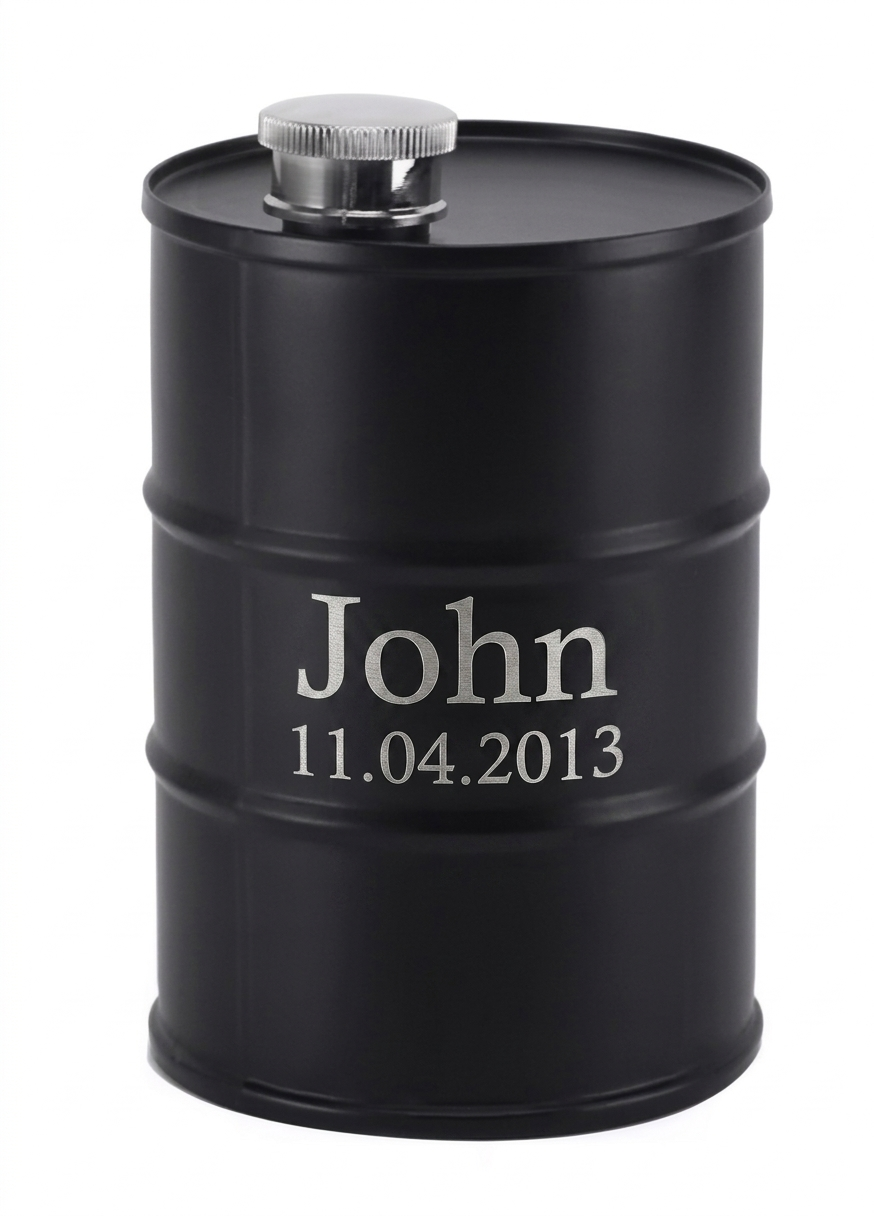 Personalised 750ml Drum Flask