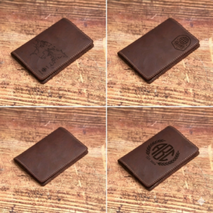 Crazy Horse Leather Passport Cover
