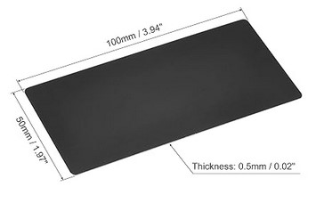 Personalised Black Metal Business Card