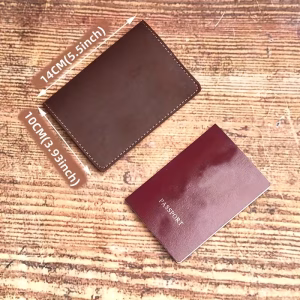 Personalised Crazy Horse Leather Passport Cover - Image 3
